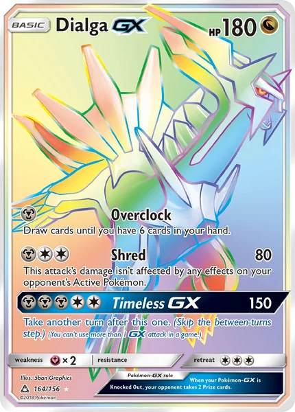 Dialga GX card image