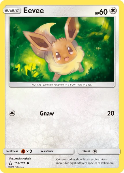 Eevee card image