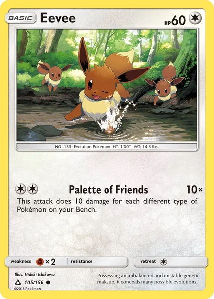 Eevee card image
