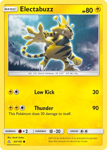 Electabuzz card image