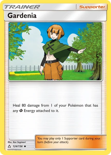 Gardenia card image