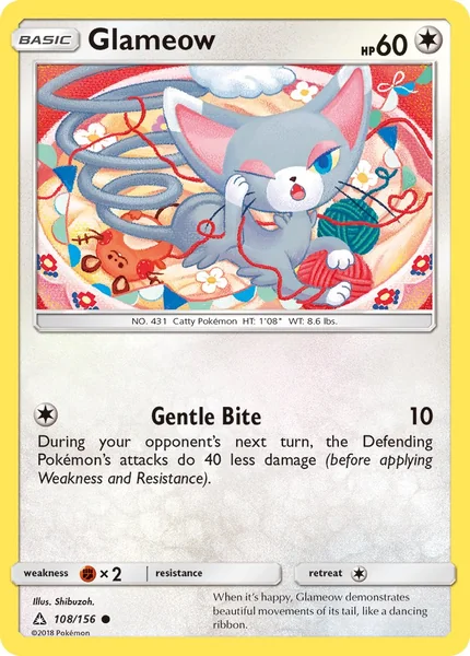 Glameow card image