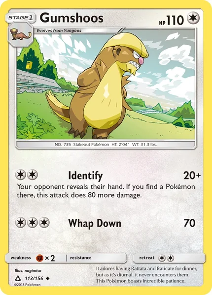 Gumshoos card image