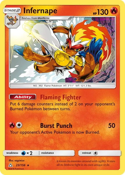Infernape card image
