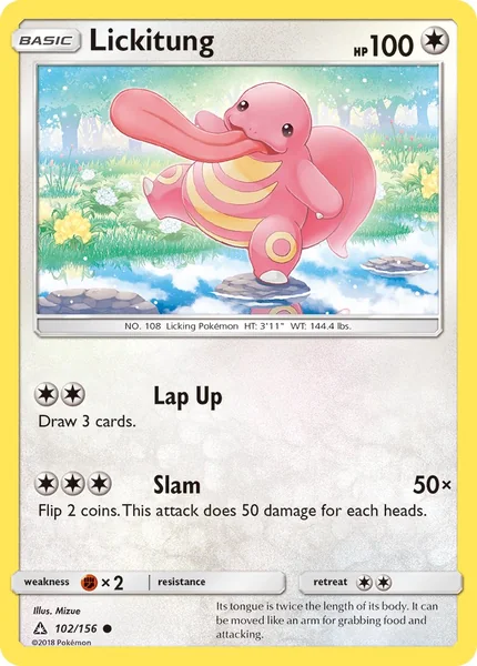 Lickitung card image