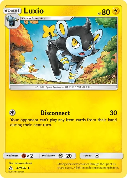 Luxio card image