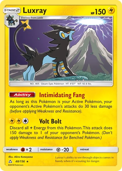 Luxray card image