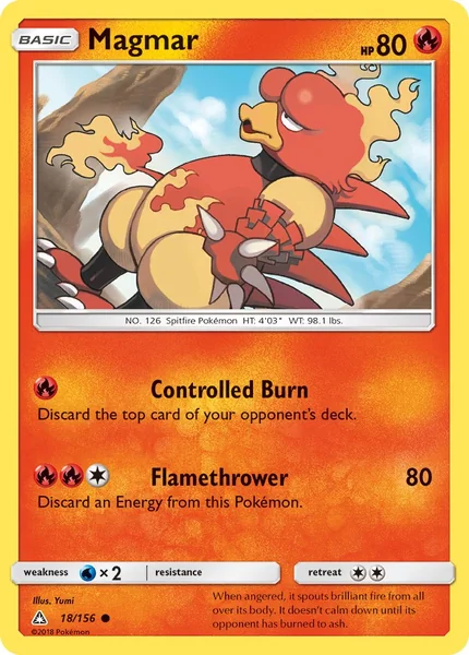 Magmar card image