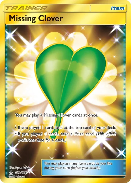 Missing Clover card image