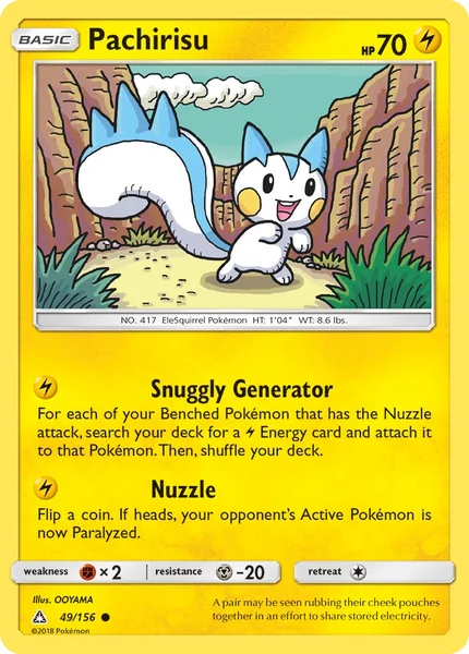 Pachirisu card image