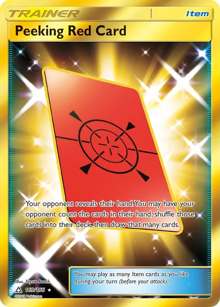 Peeking Red Card card image