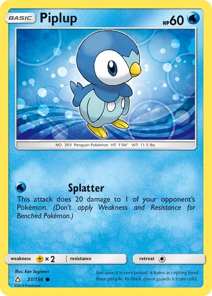 Piplup card image