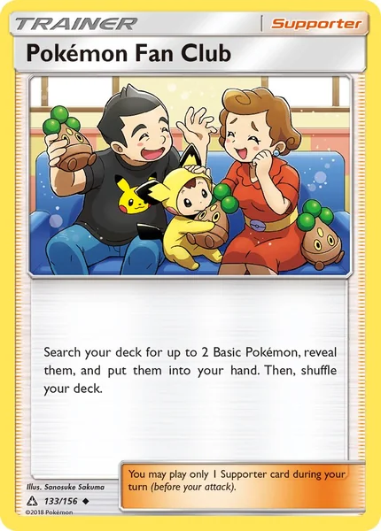 Pokemon Fan Club card image