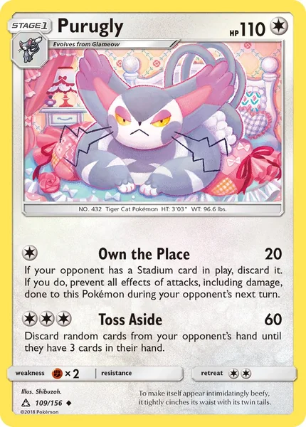 Purugly card image