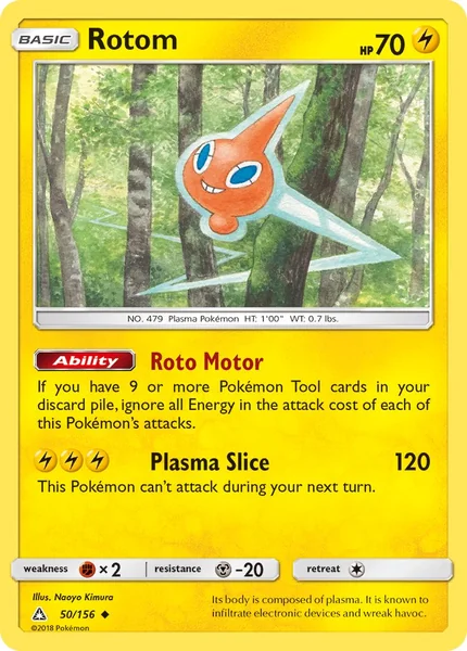 Rotom card image