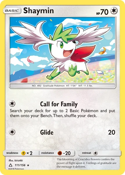 Shaymin card image