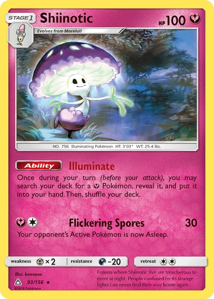Shiinotic card image