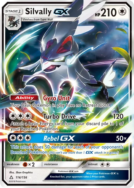 Silvally GX card image
