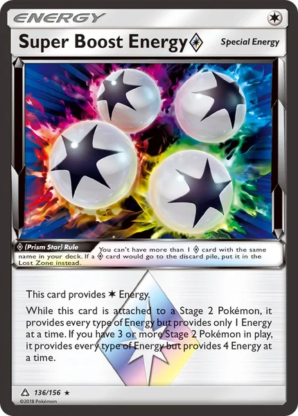 Super Boost Energy Prism Star card image