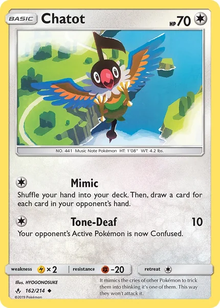 Chatot card image