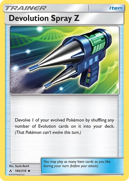 Devolution Spray Z card image