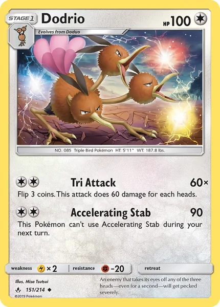 Dodrio card image