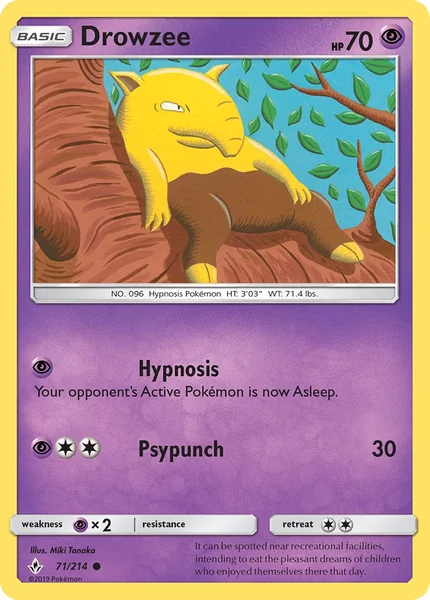 Drowzee card image