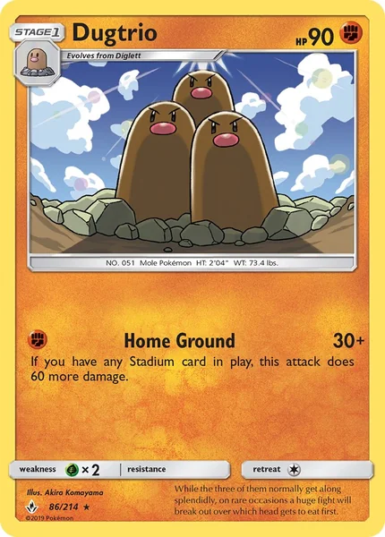 Dugtrio card image