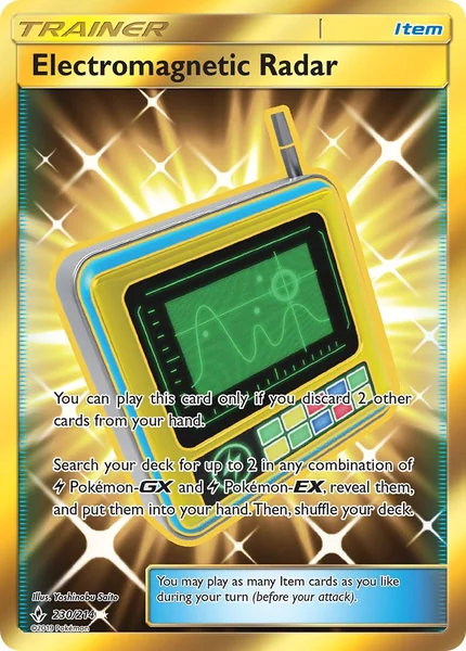 Electromagnetic Radar card image
