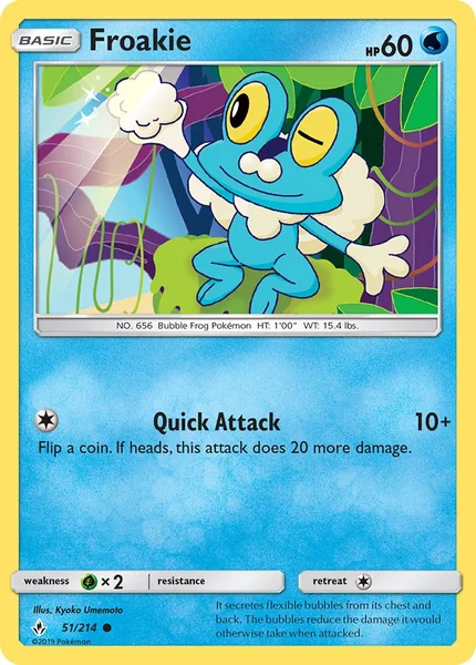 Froakie card image