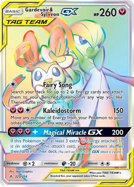 Gardevoir & Sylveon GX card image