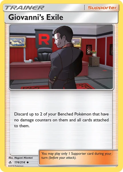 Giovanni's Exile card image