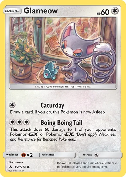 Glameow card image