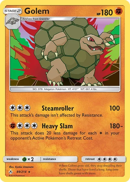 Golem card image