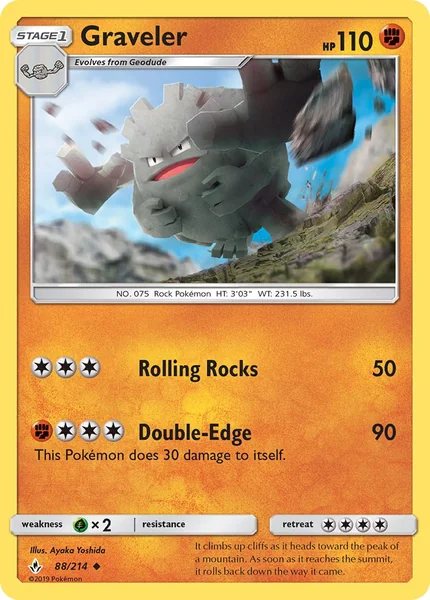 Graveler card image