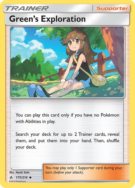 Green's Exploration card image