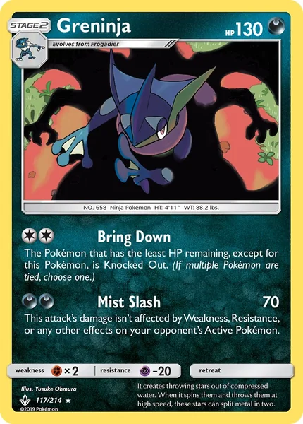 Greninja card image