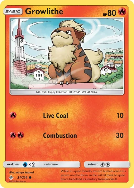 Growlithe card image