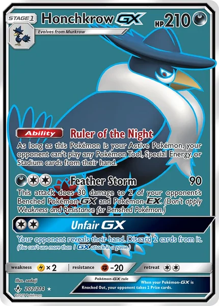 Honchkrow GX card image
