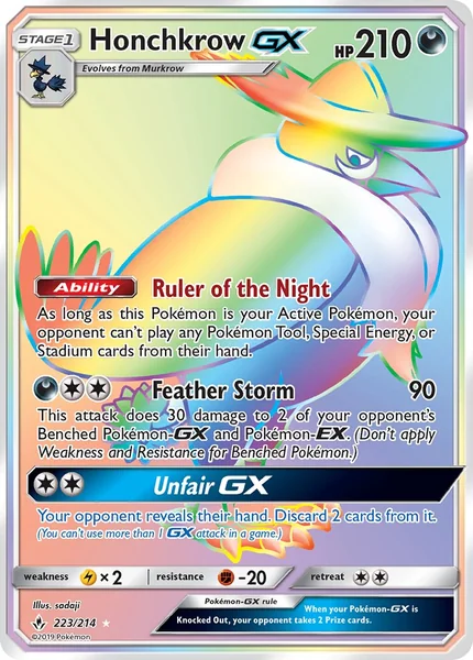 Honchkrow GX card image