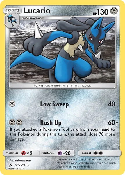 Lucario card image