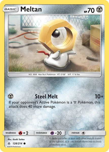 Meltan card image