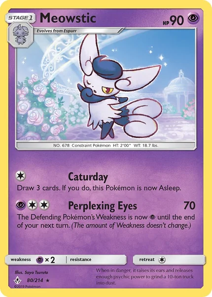 Meowstic card image