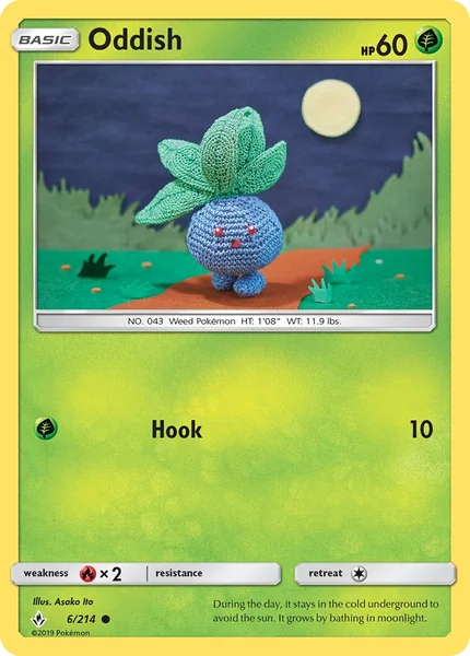 Oddish card image