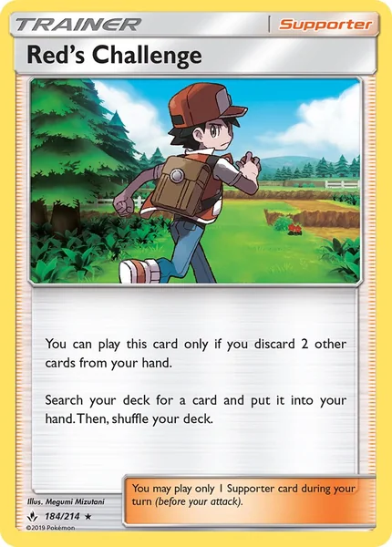 Red's Challenge card image