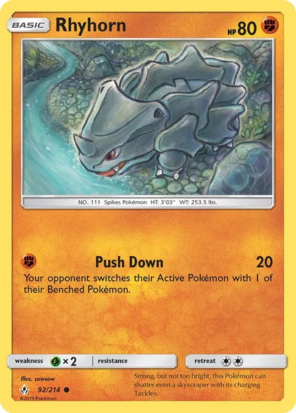 Rhyhorn card image