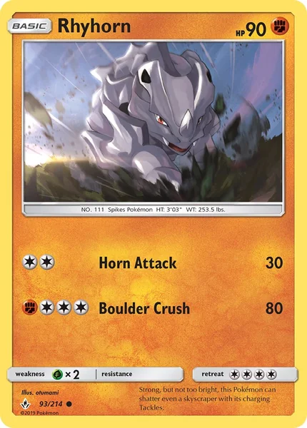 Rhyhorn card image
