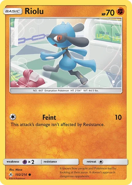 Riolu card image