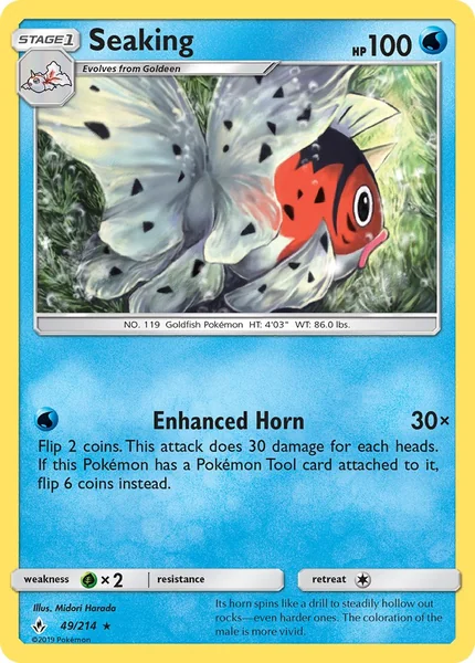 Seaking card image