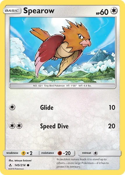 Spearow card image